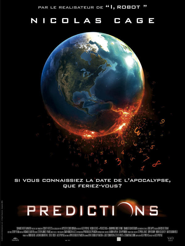PREDICTIONS film a organisé le jeu concours N°12254 – PREDICTIONS film