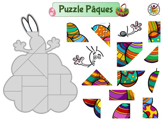 PUZZLE DE PAQUES a organisé le jeu concours N°31223 – PUZZLE DE PAQUES