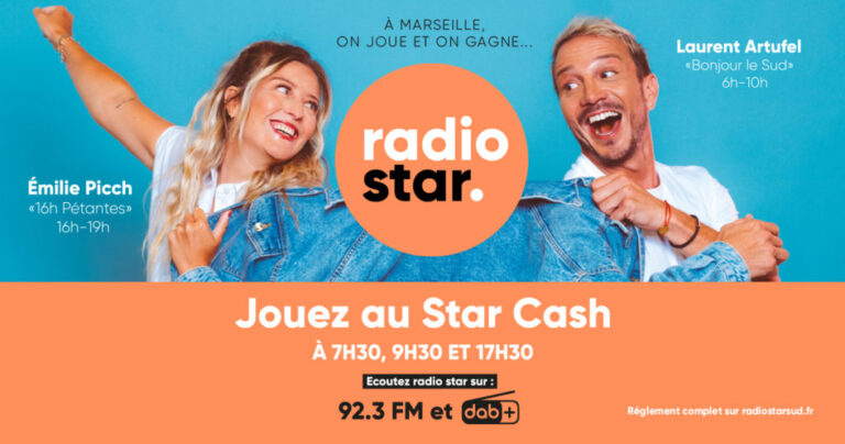 RADIO STAR a organisé le jeu concours N°195947 – RADIO STAR / week-end à Marseille