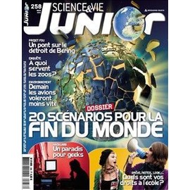 SCIENCE ET VIE JUNIOR a organisé le jeu concours N°29520 – SCIENCE & VIE JUNIOR magazine n°258