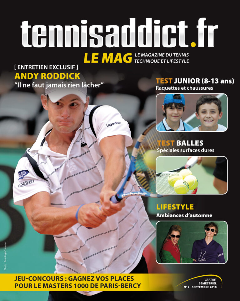 TENNIS ADDICT a organisé le jeu concours N°32886 – TENNIS ADDICT
