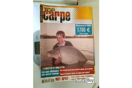 TOP CARPE magazine n°60 a organisé le jeu concours N°14655 – TOP CARPE magazine n°60