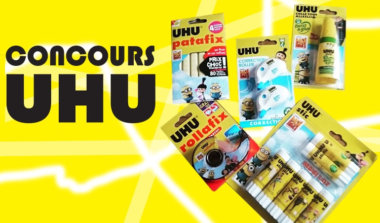 UHU a organisé le jeu concours N°620 – UHU
