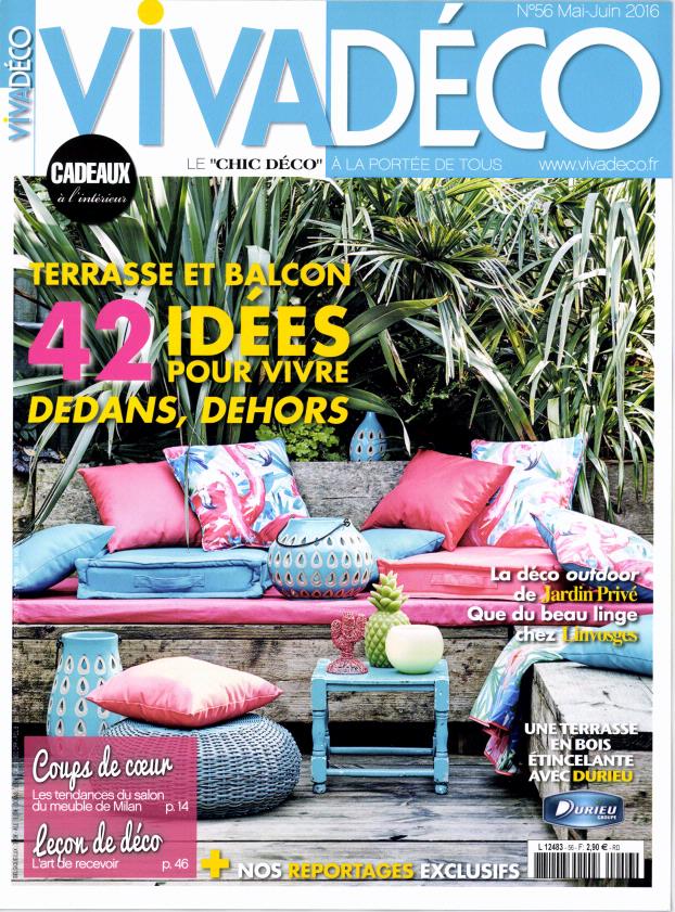 VIVA DECO magazine a organisé le jeu concours N°30114 – VIVA DECO magazine n°26