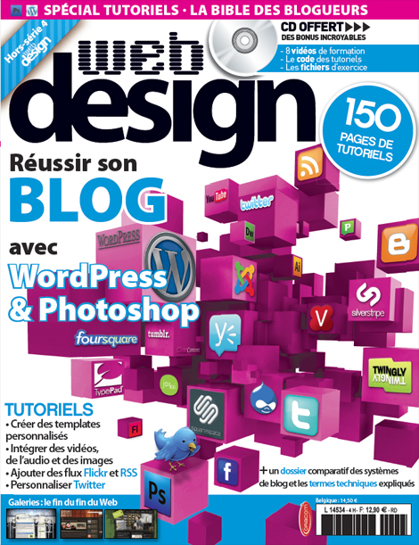 WEB DESIGN magazine n°16 a organisé le jeu concours N°17704 – WEB DESIGN magazine n°16