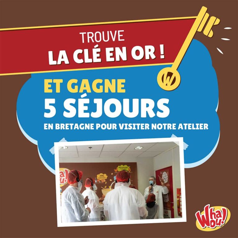 WHAOU a organisé le jeu concours N°21043 – WHAOU biscuits