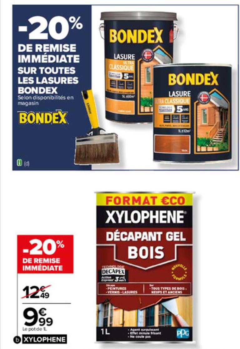 XYLOPHENE et BONDEX produits du bois a organisé le jeu concours N°7043 – XYLOPHENE et BONDEX produits du bois